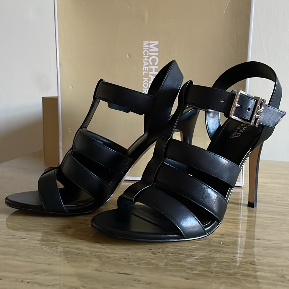 Michael Kors Black Women's Sandals - Picture 8 of 10